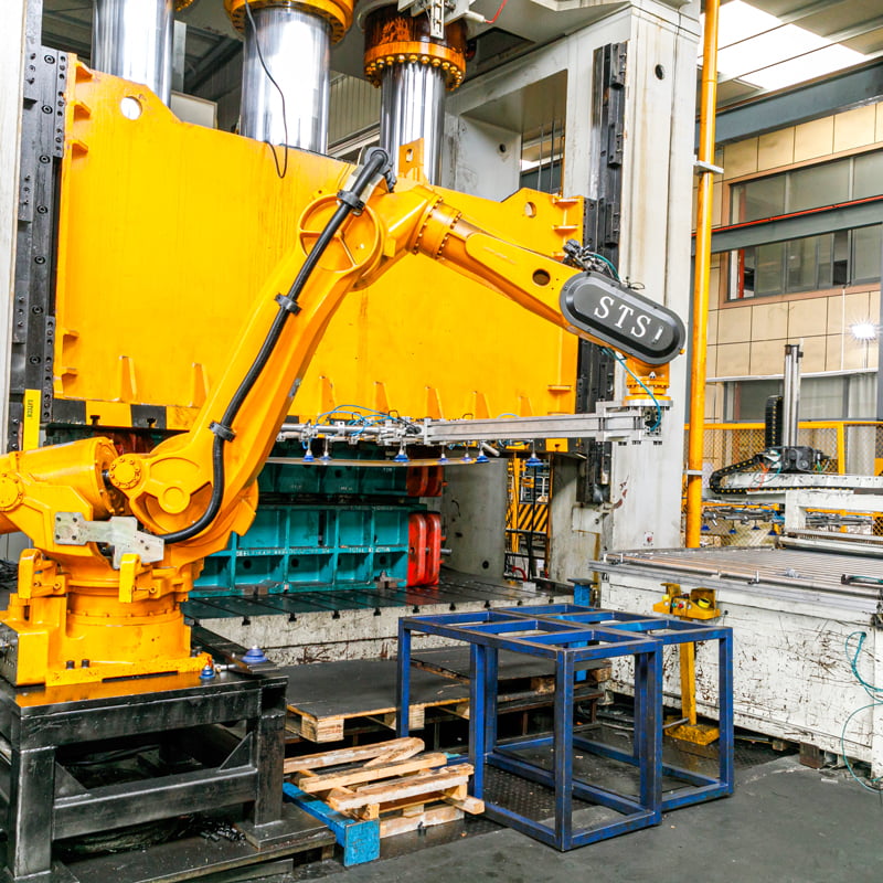 Автоматическая линия штамповки, автоматическая подача