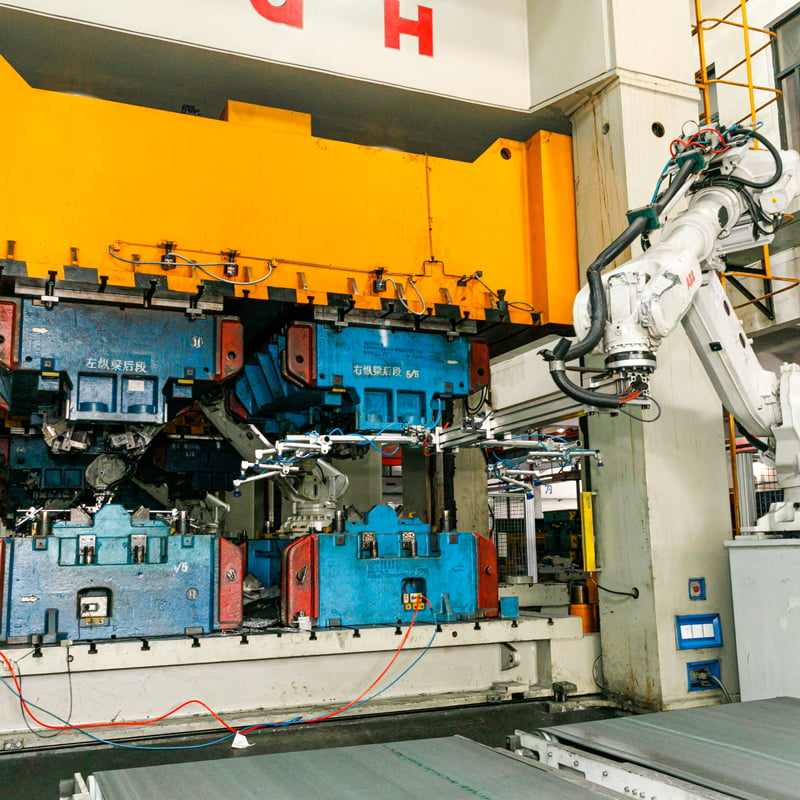 Автоматическая линия штамповки